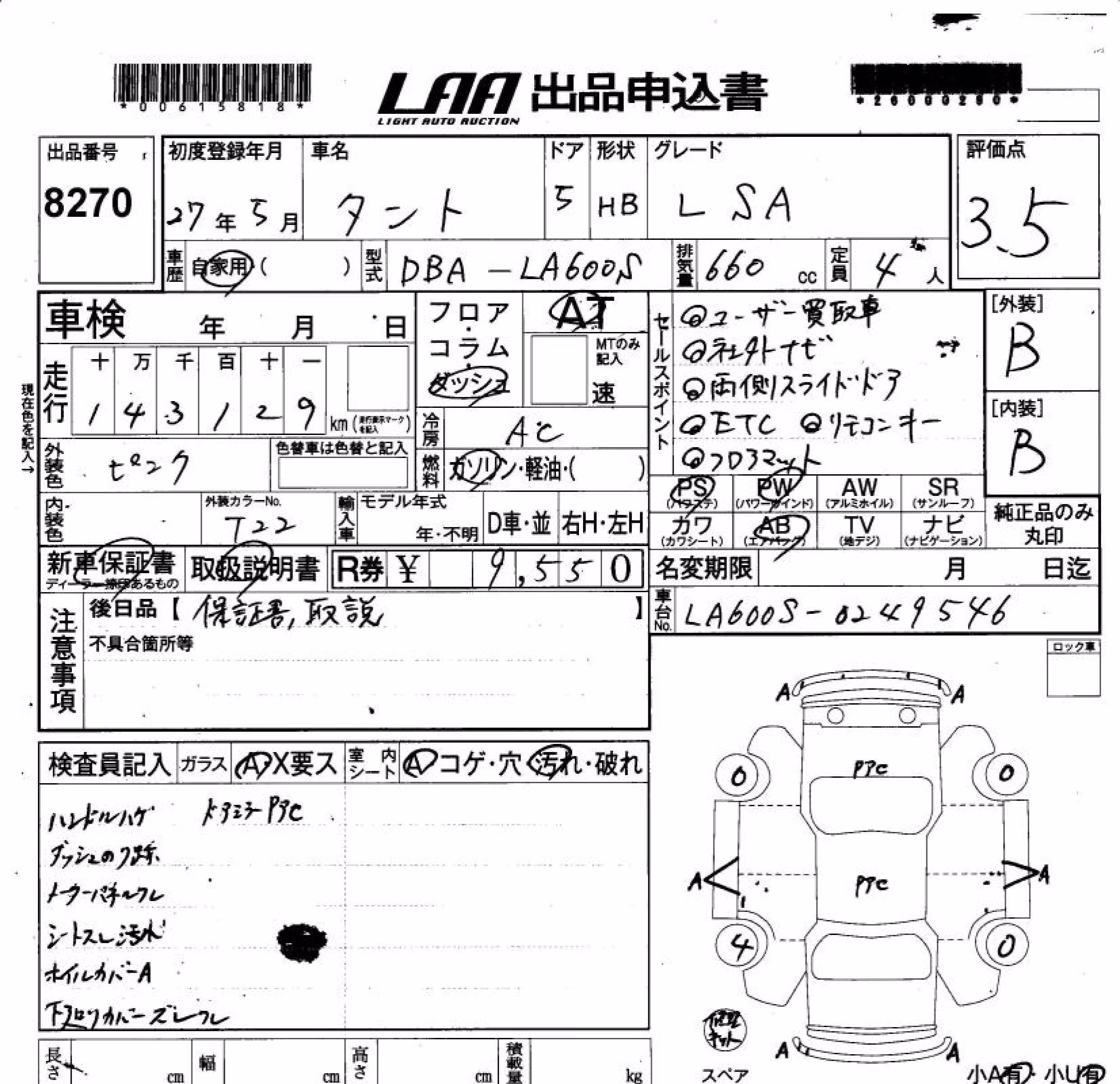 DAIHATSU TANTO