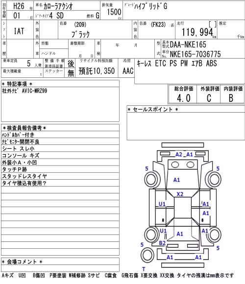 TOYOTA COROLLA AXIO