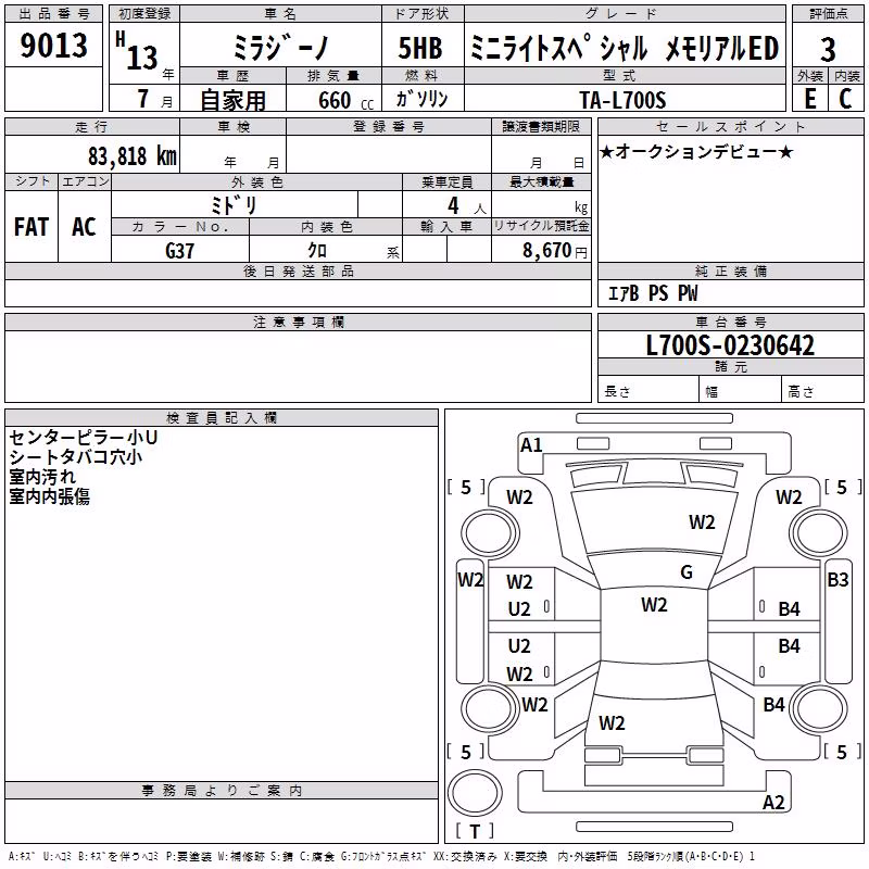 DAIHATSU MIRA GINO