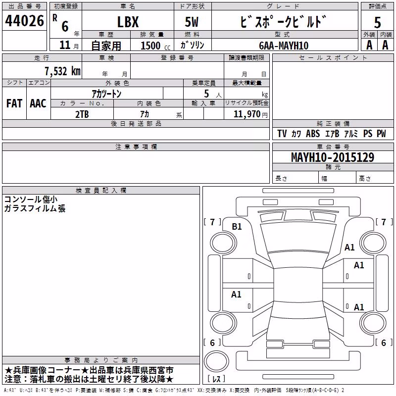 LEXUS LBX