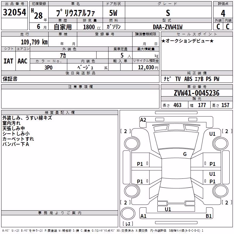 TOYOTA PRIUS ALPHA