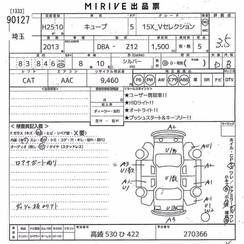 NISSAN CUBE
