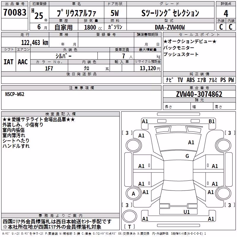 TOYOTA PRIUS ALPHA