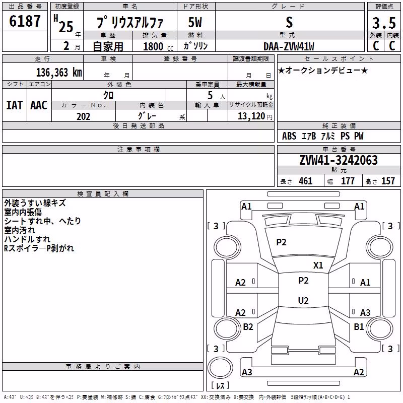 TOYOTA PRIUS ALPHA