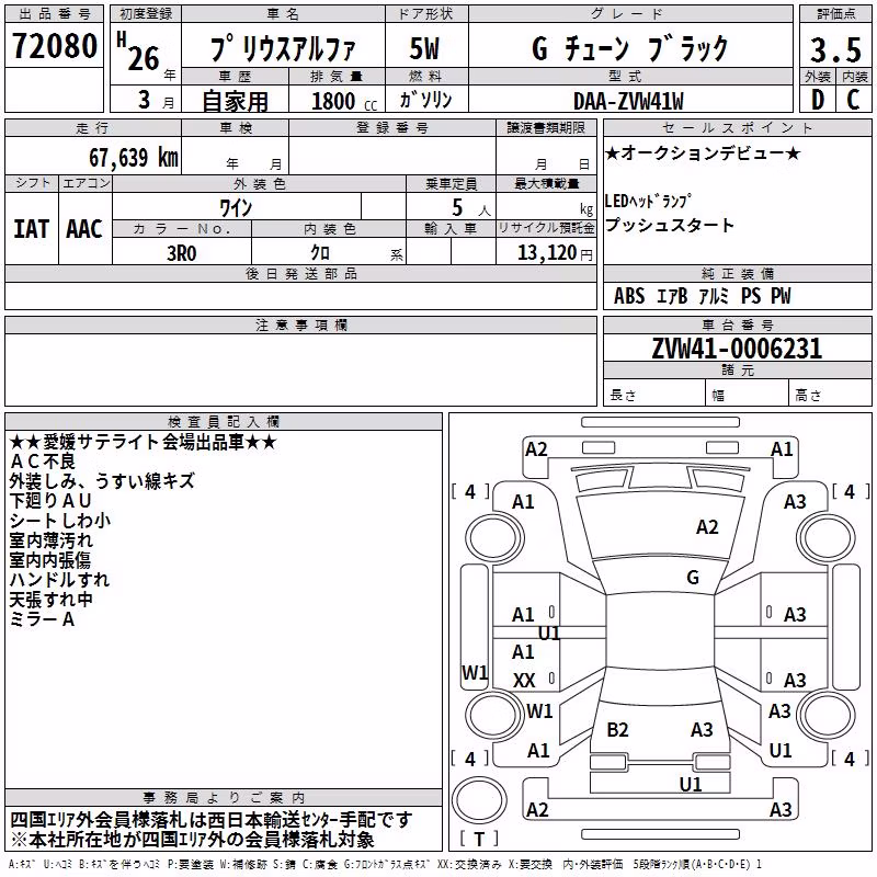 TOYOTA PRIUS ALPHA
