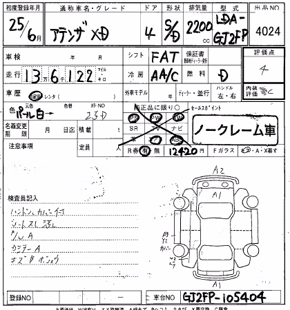 MAZDA ATENZA
