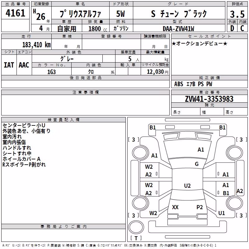TOYOTA PRIUS ALPHA
