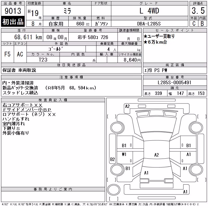 DAIHATSU MIRA