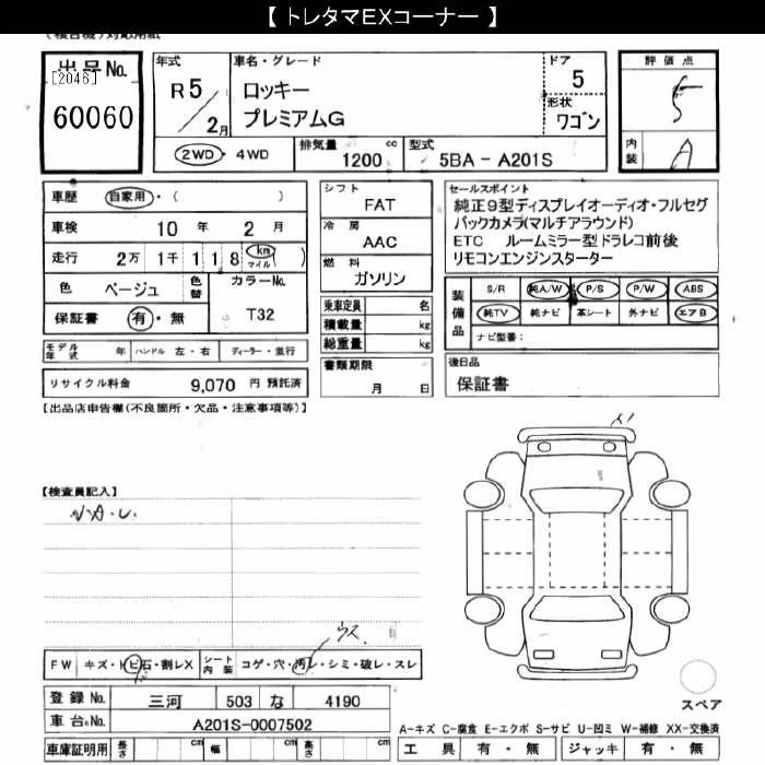 DAIHATSU ROCKY