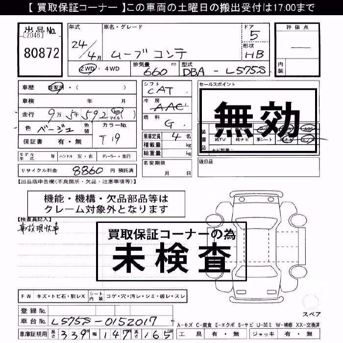DAIHATSU MOVE CONTE