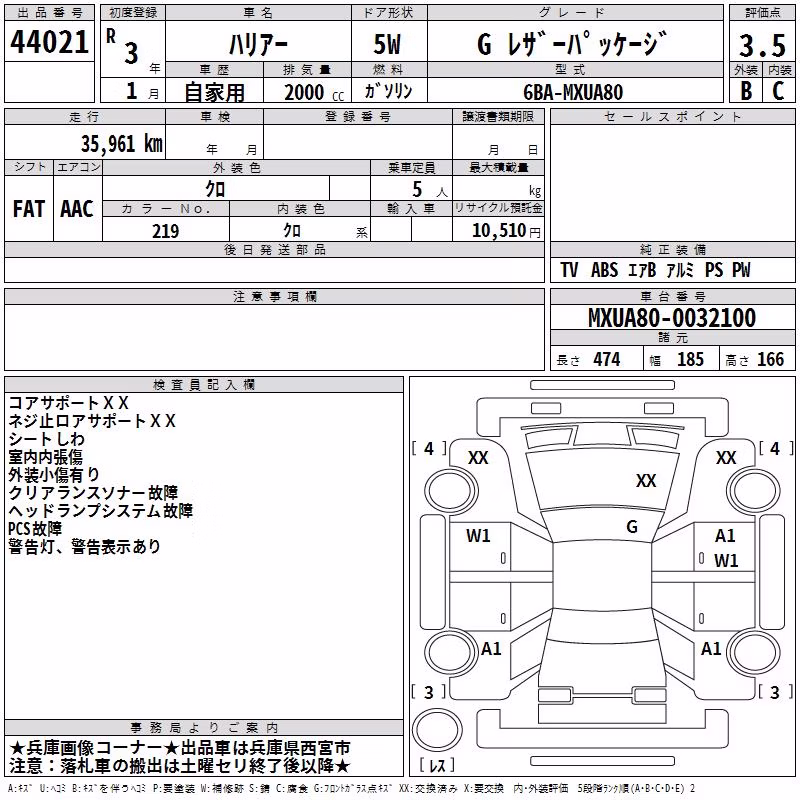 TOYOTA HARRIER