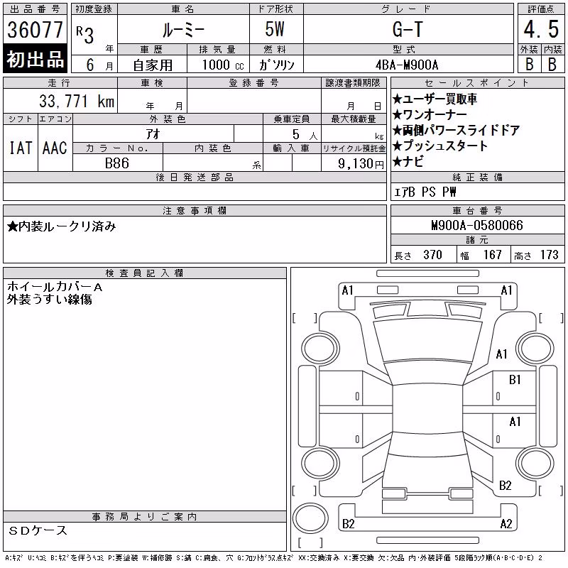 TOYOTA ROOMY