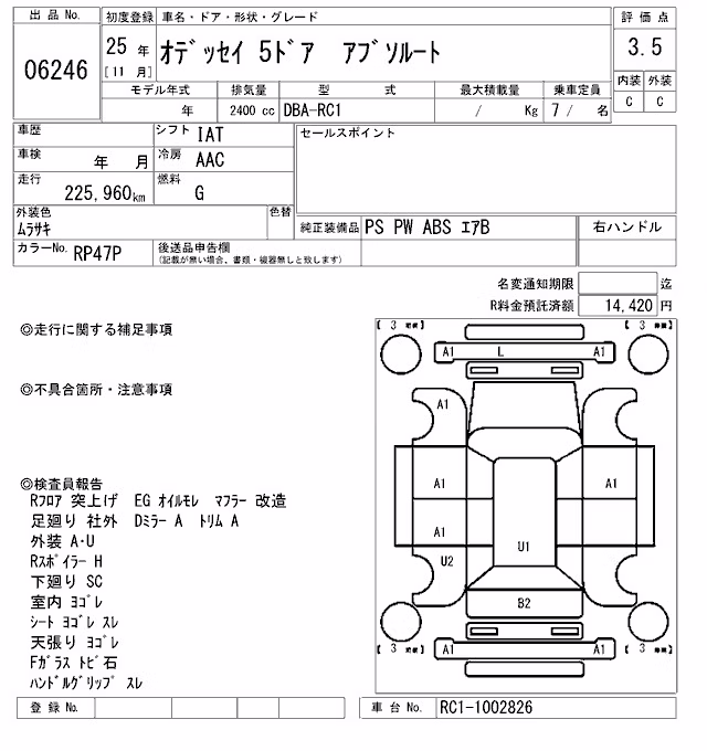 HONDA ODYSSEY