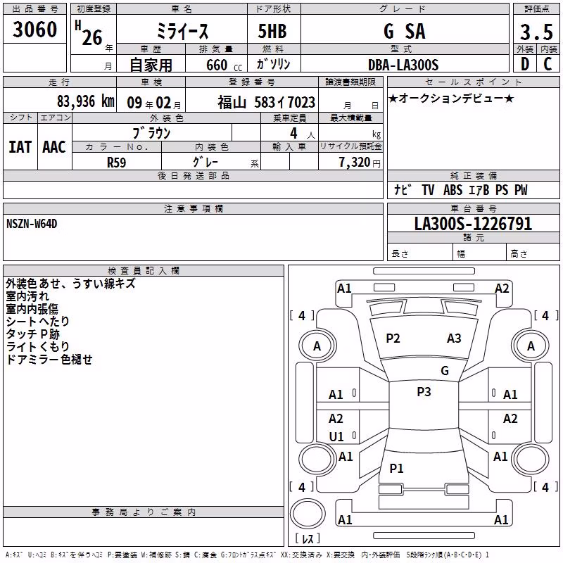 DAIHATSU MIRA E:S