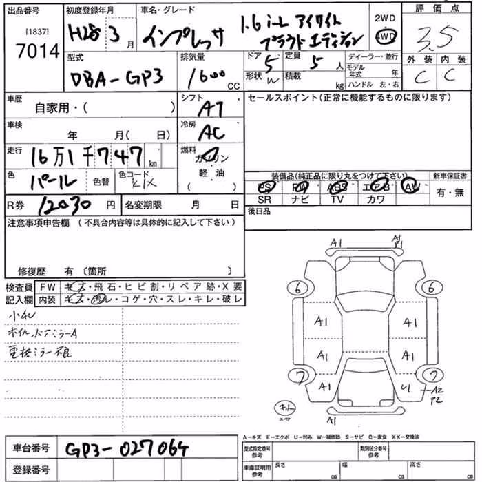 SUBARU IMPREZA