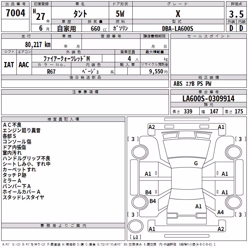 DAIHATSU TANTO