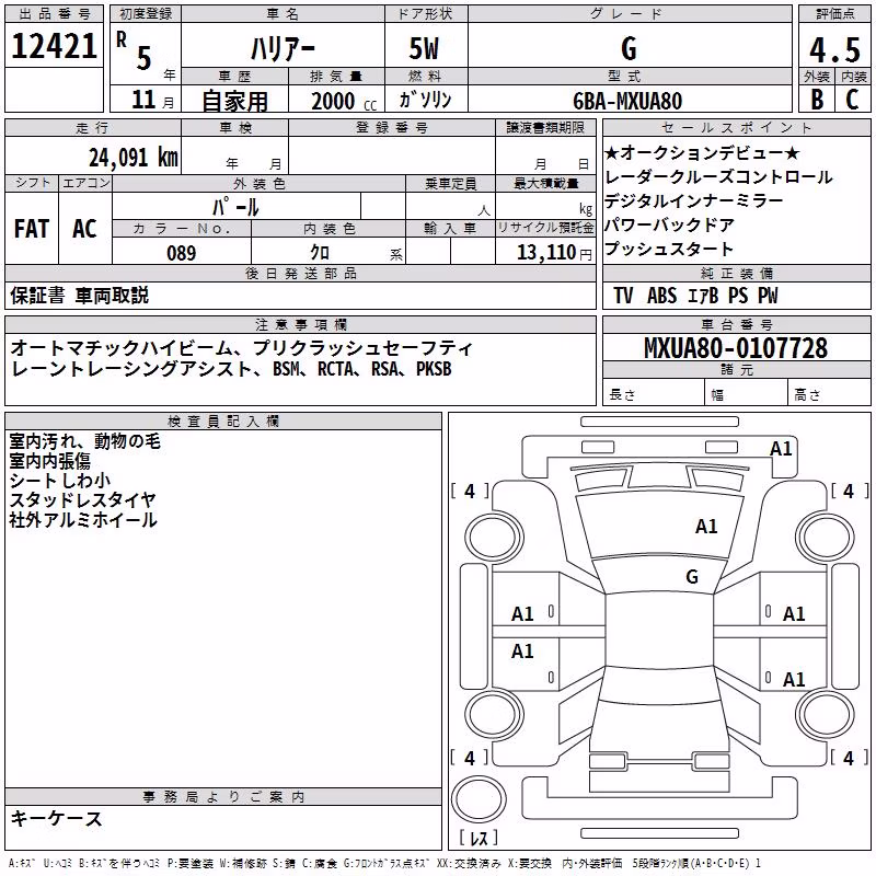 TOYOTA HARRIER