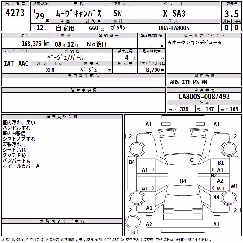 DAIHATSU MOVE CANBUS