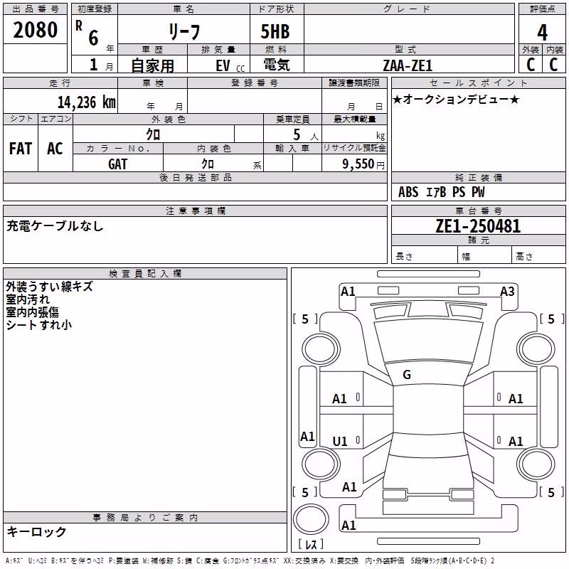 NISSAN LEAF