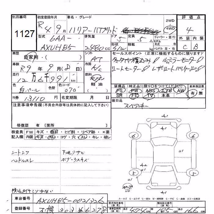 TOYOTA HARRIER