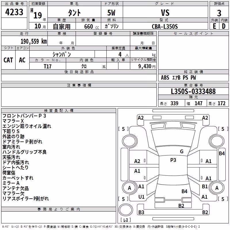 DAIHATSU TANTO