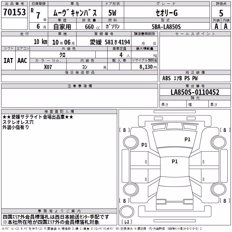 DAIHATSU MOVE CANBUS