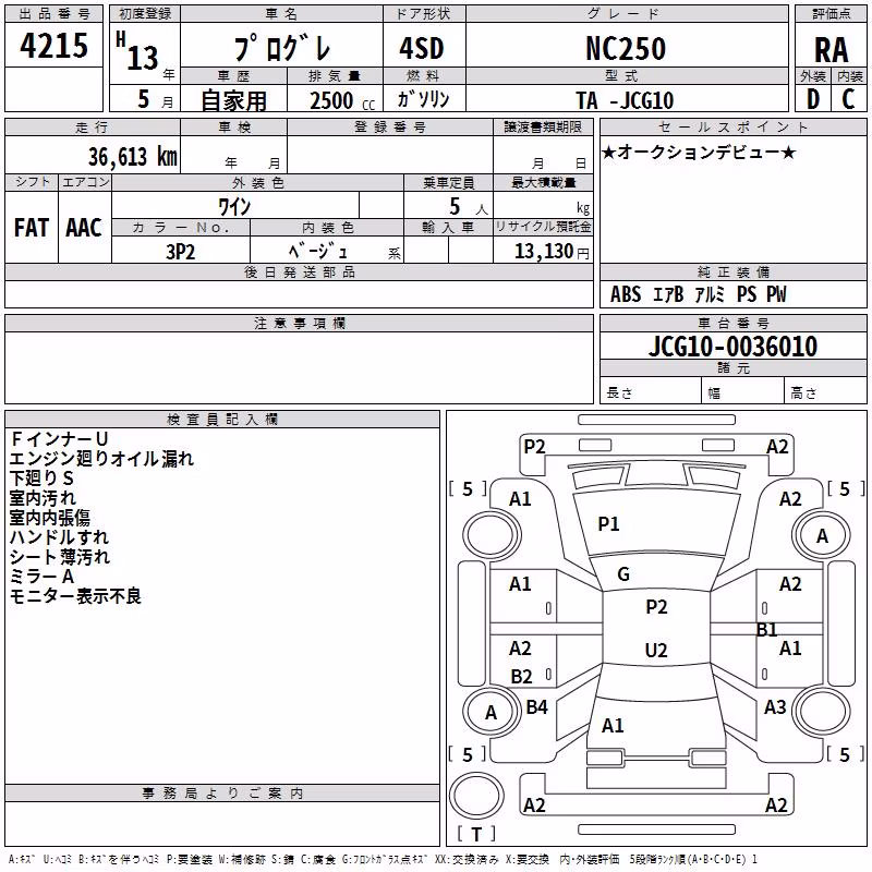 TOYOTA PROGRES