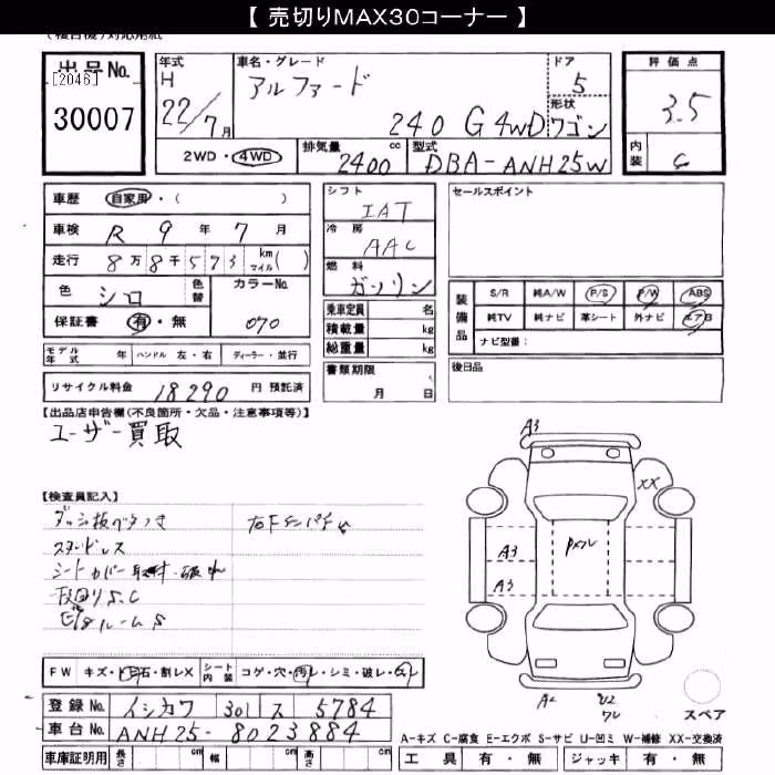 TOYOTA ALPHARD