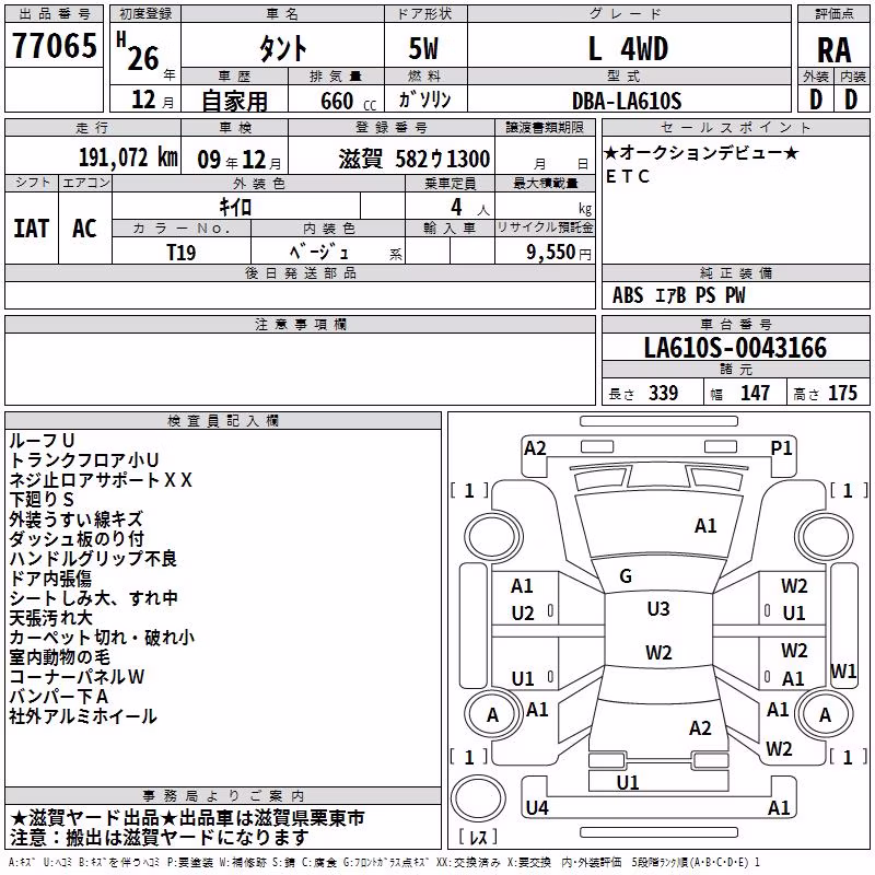 DAIHATSU TANTO