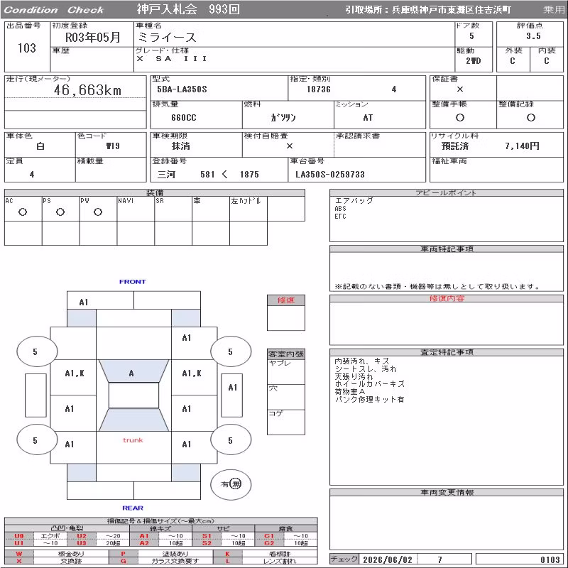 DAIHATSU MIRA E:S