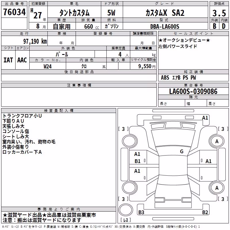 DAIHATSU TANTO