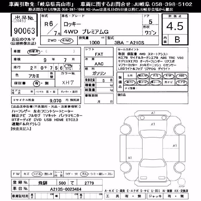 DAIHATSU ROCKY
