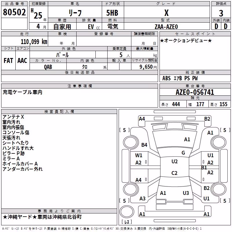 NISSAN LEAF