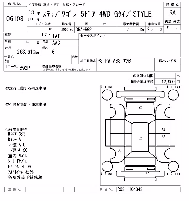 HONDA STEPWGN