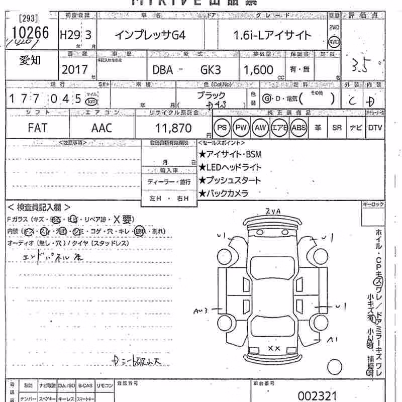 SUBARU IMPREZA