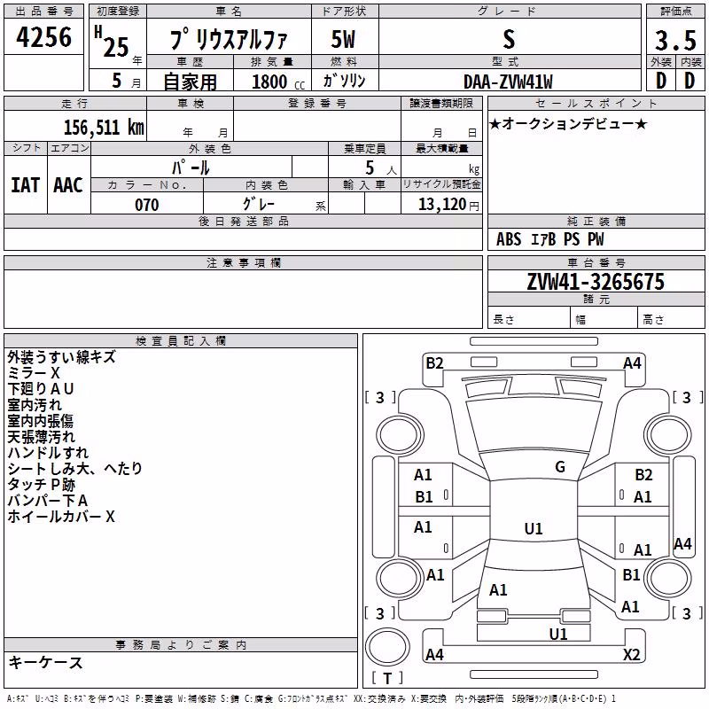 TOYOTA PRIUS ALPHA