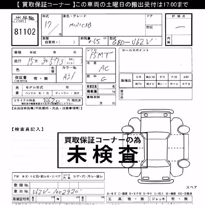 MITSUBISHI MINICAB