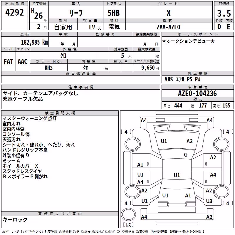 NISSAN LEAF