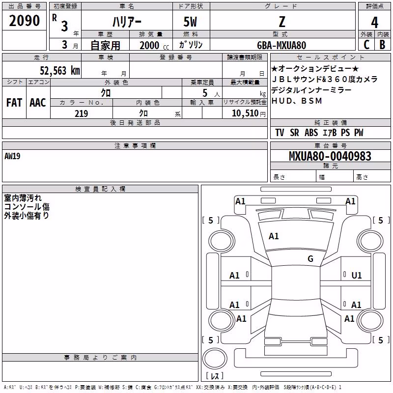 TOYOTA HARRIER