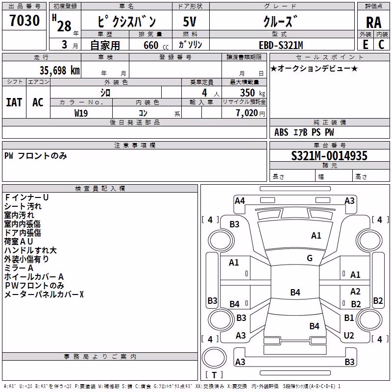 TOYOTA PIXIS VAN