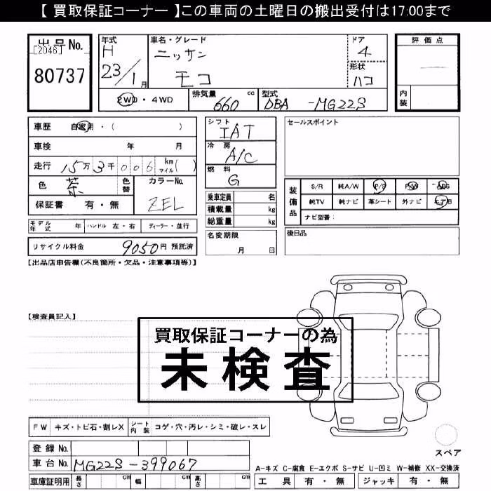 NISSAN MOCO