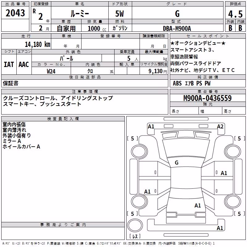 TOYOTA ROOMY