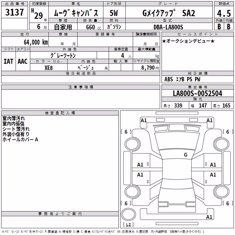 DAIHATSU MOVE CANBUS