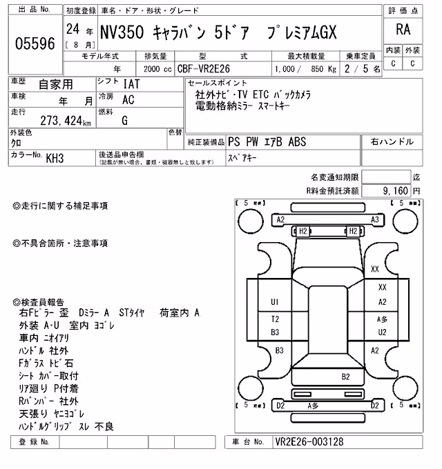 NISSAN NV350 CARAVAN