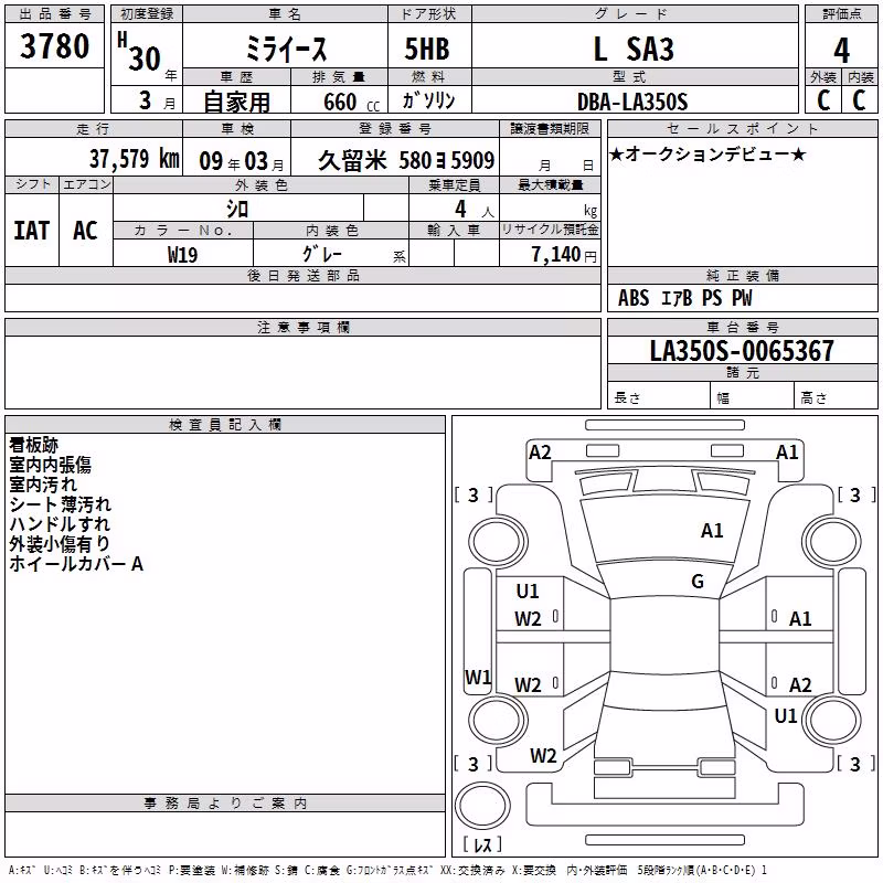 DAIHATSU MIRA E:S