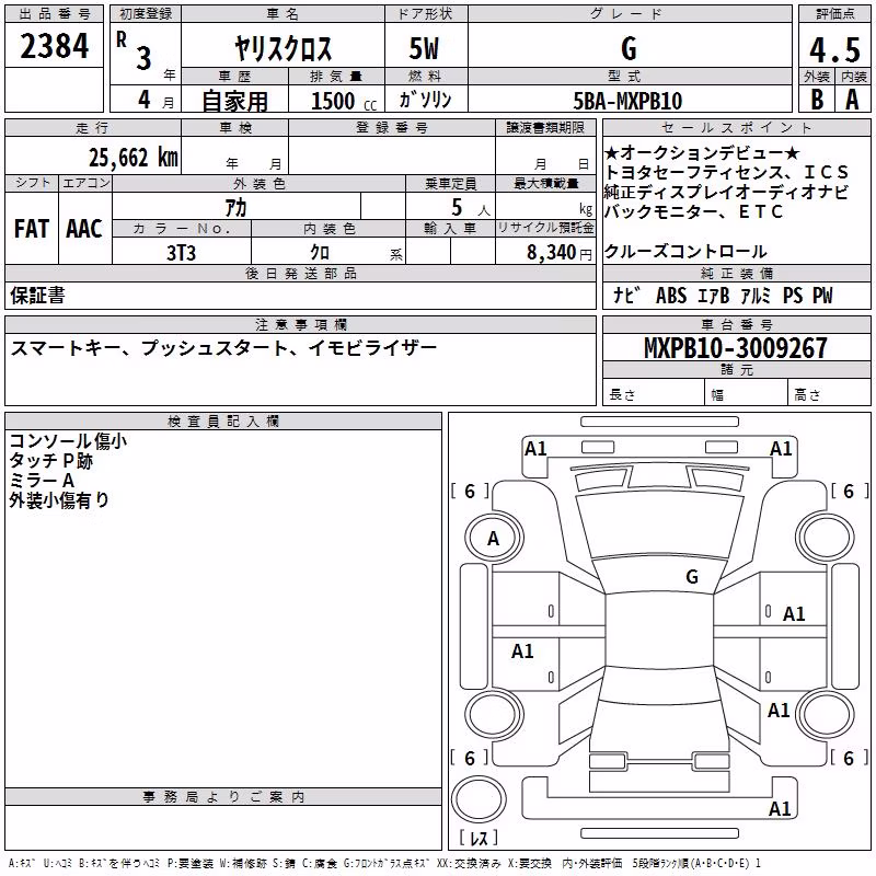 TOYOTA YARIS CROSS