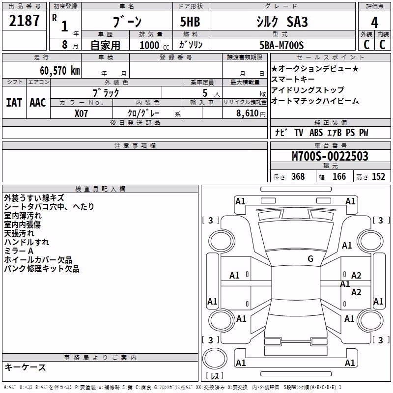 DAIHATSU BOON