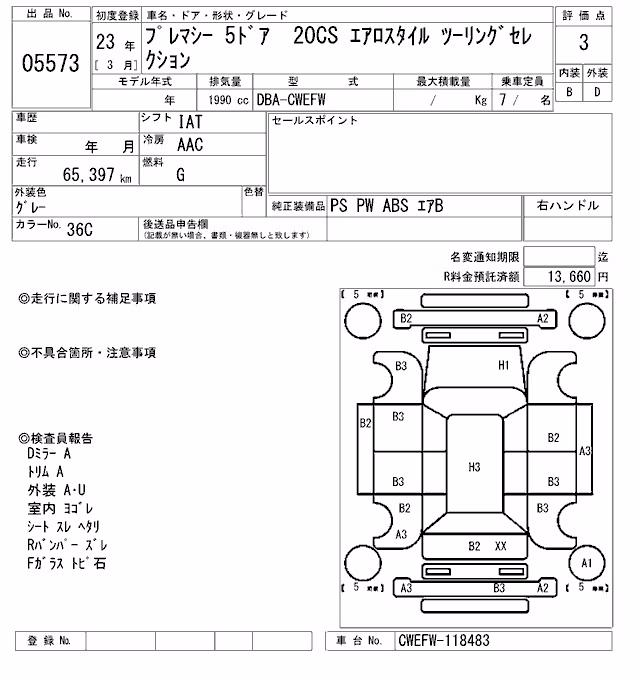 MAZDA PREMACY