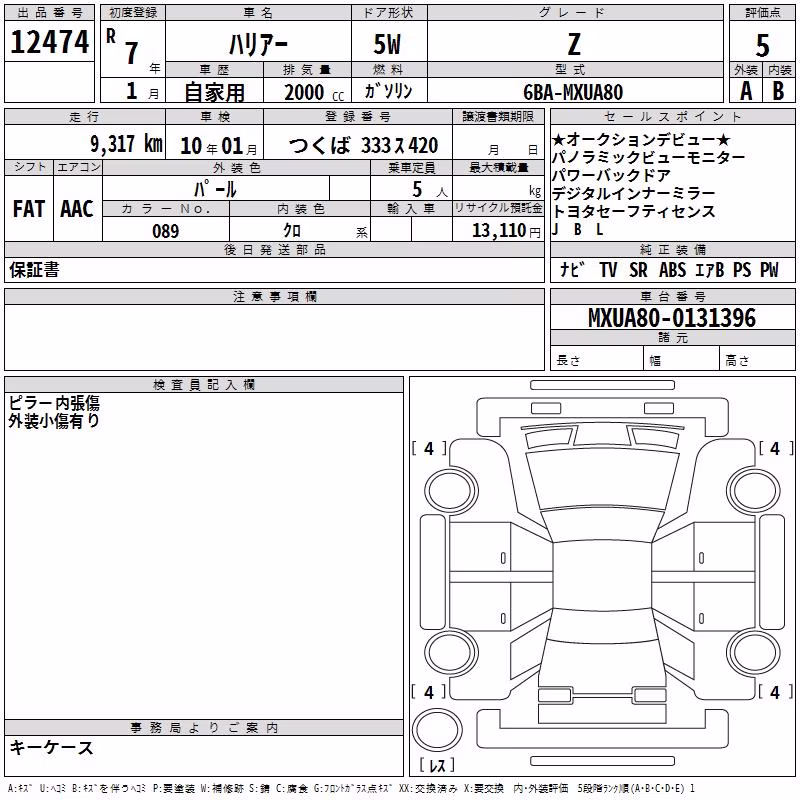 TOYOTA HARRIER