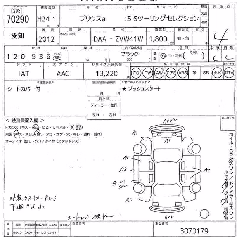 TOYOTA PRIUS ALPHA